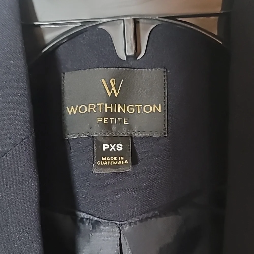 💚 Worthington Long Sleeve Blazer size  PETTIT XS